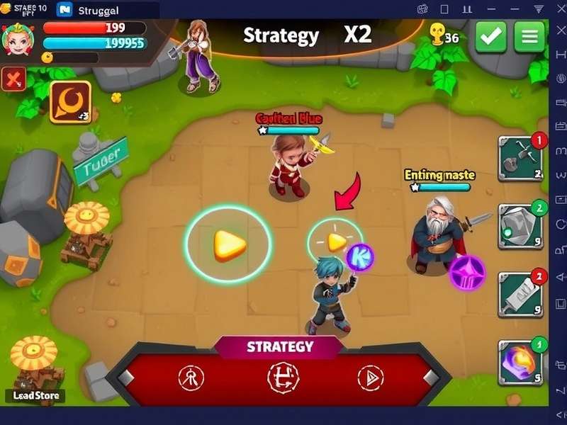 Pratap S Mighty Struggle Gameplay Screenshot